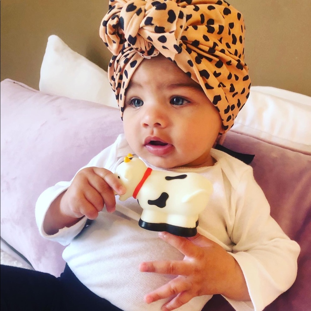Leopard Bow Turban